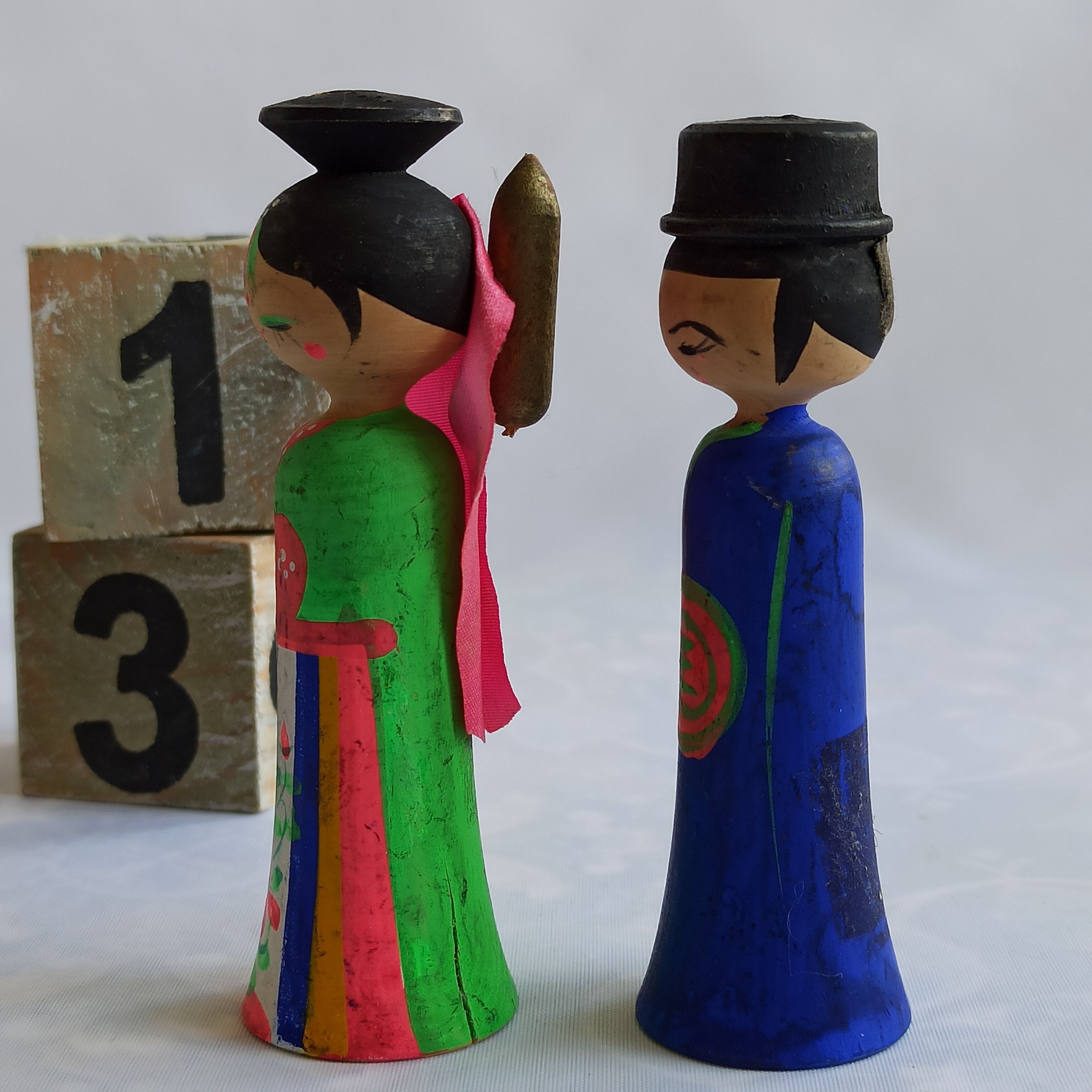 Kokeshi miniature wooden