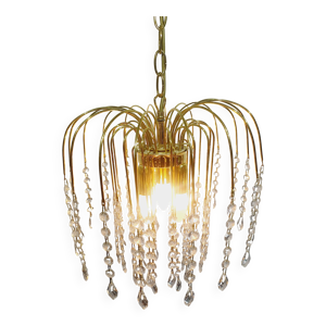 lustre 3 Lumières cristal