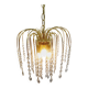 Lustre 3 Lumières cristal