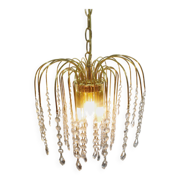 Lustre 3 Lumières cristal