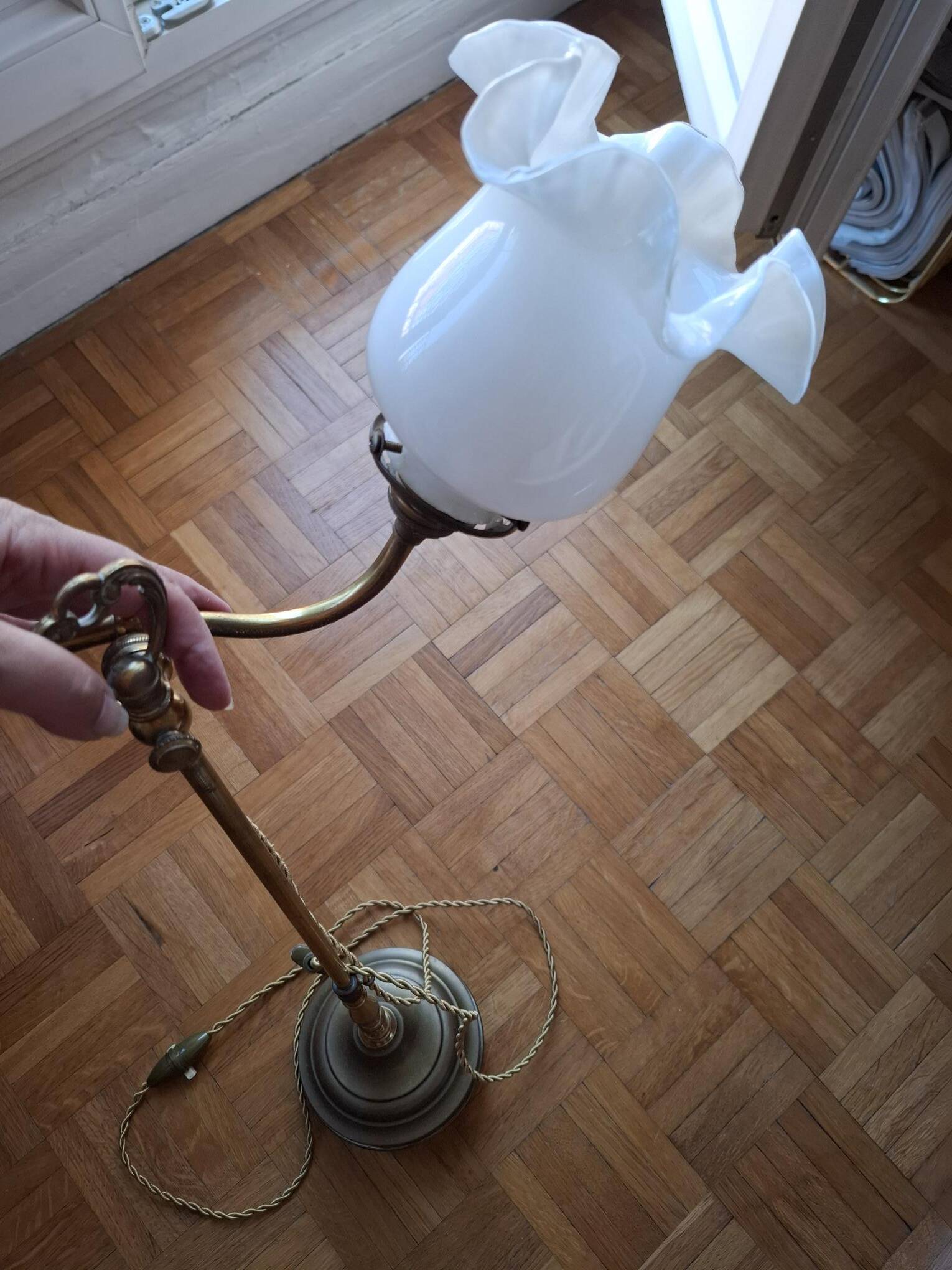 Lampe opaline