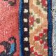 Chinese carpet antique square eliminated 66x61 cm