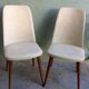 2 chairs barrel skaÏ years 50-60