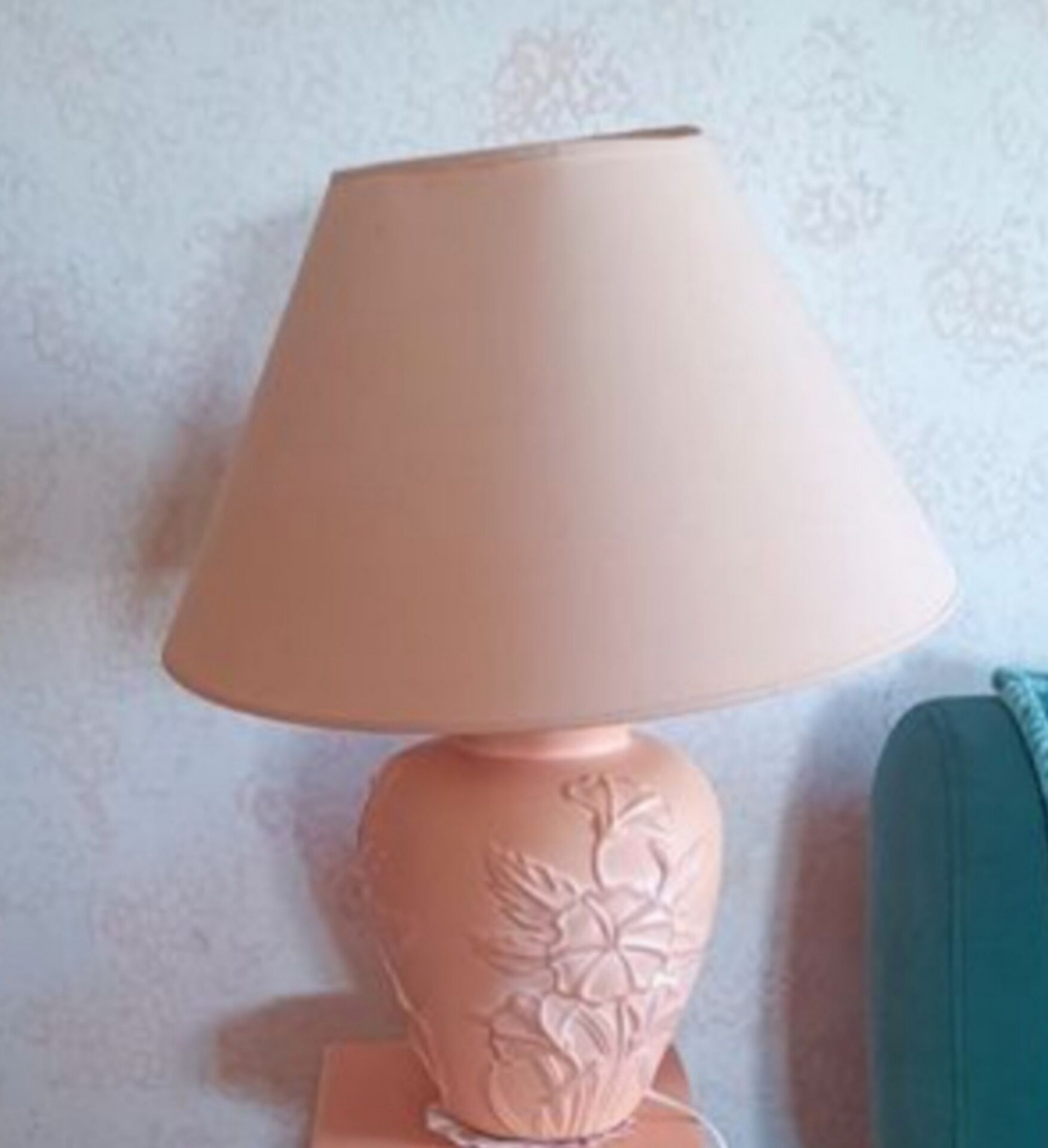 Lamp and side table