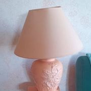 Lampe et gueridon