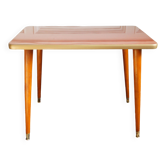 Table d'appoint en formica & bois