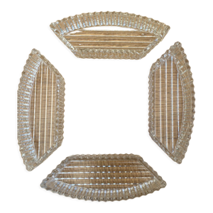 centre de table en verre