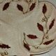 Very large Italian presentation plate with silver/gold relief –