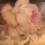 Small vase decorated with roses