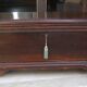 Antique original walnut chest.
