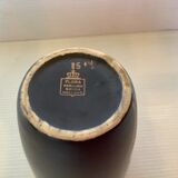 Vase Flora keramiek gouda Holland matt black