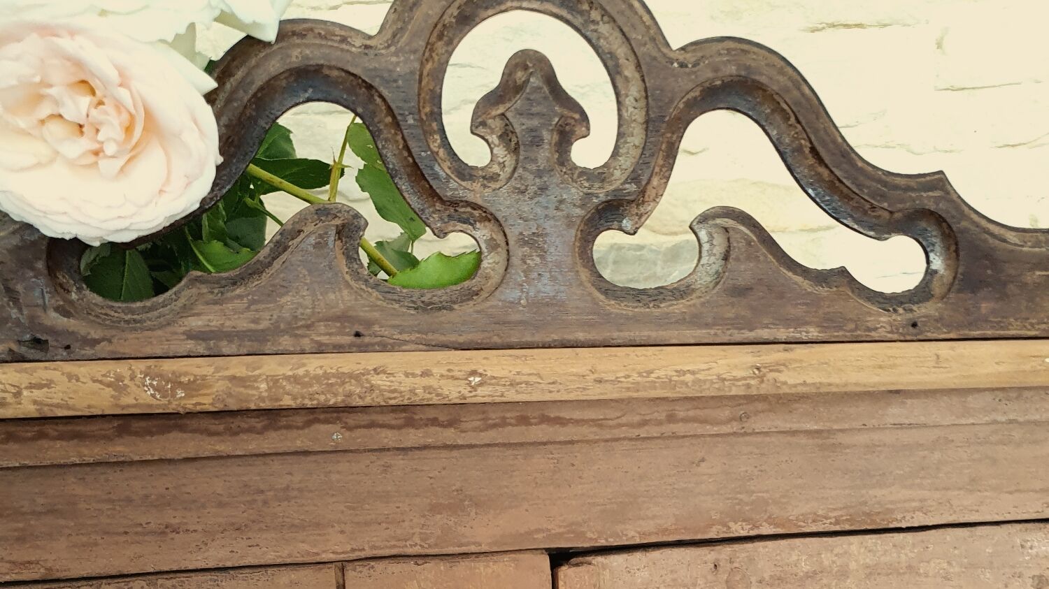 Wardrobe style folk art