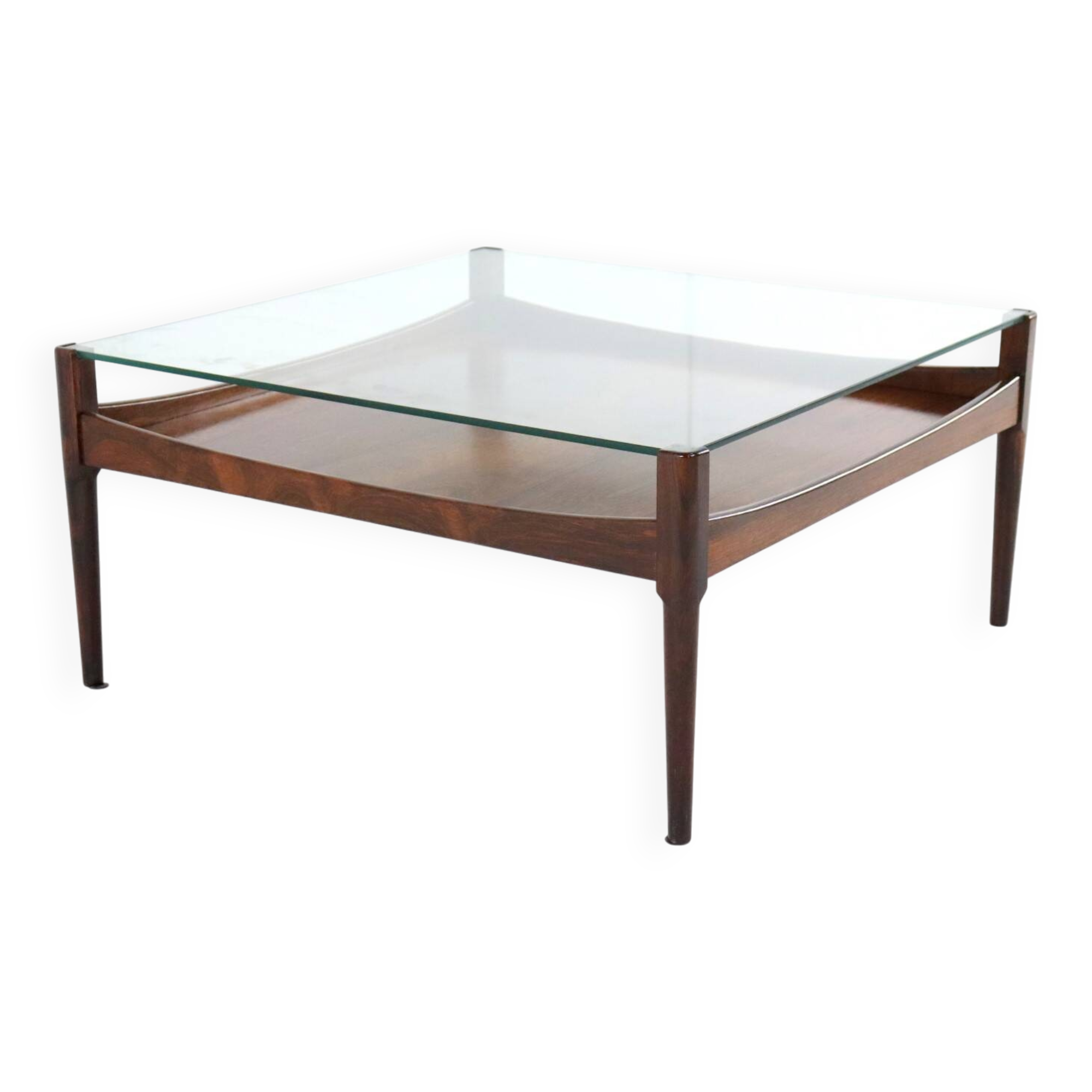 Mid-century rosewood coffee table 'Dokkum'