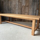 XXL farmhouse table in solid oak