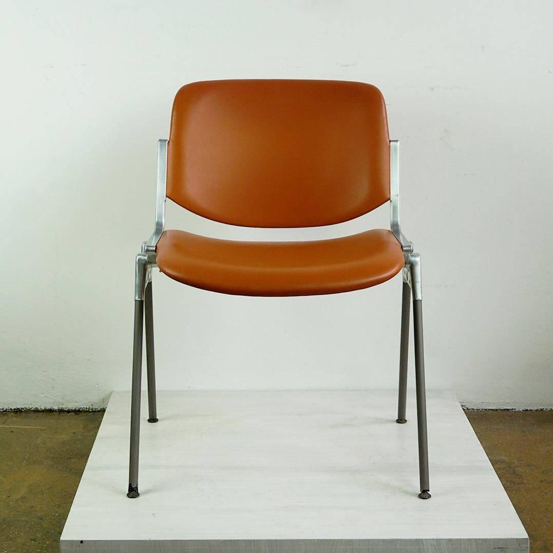 Stackable chair Castelli DSC 106 by Giancarlo Piretti, Italy