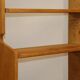 Guillerme and Chambron bookcase shelf in oak, 1960