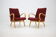 In style of Jindřich Halabala armchairs, 1960s