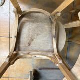 Vintage Viennese style chairs (c.1940). Set of 4 pieces.