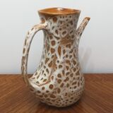 Ceramic pitcher signed Nederviller