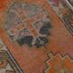 3x11 Terracotta Vintage Runner Rug For Kitchen, 88x344 Cm