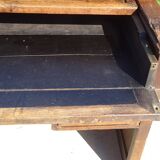 Office furniture, old glove maker's table.