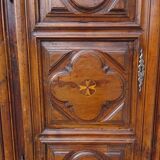 Walnut wardrobe, Louis XIII period