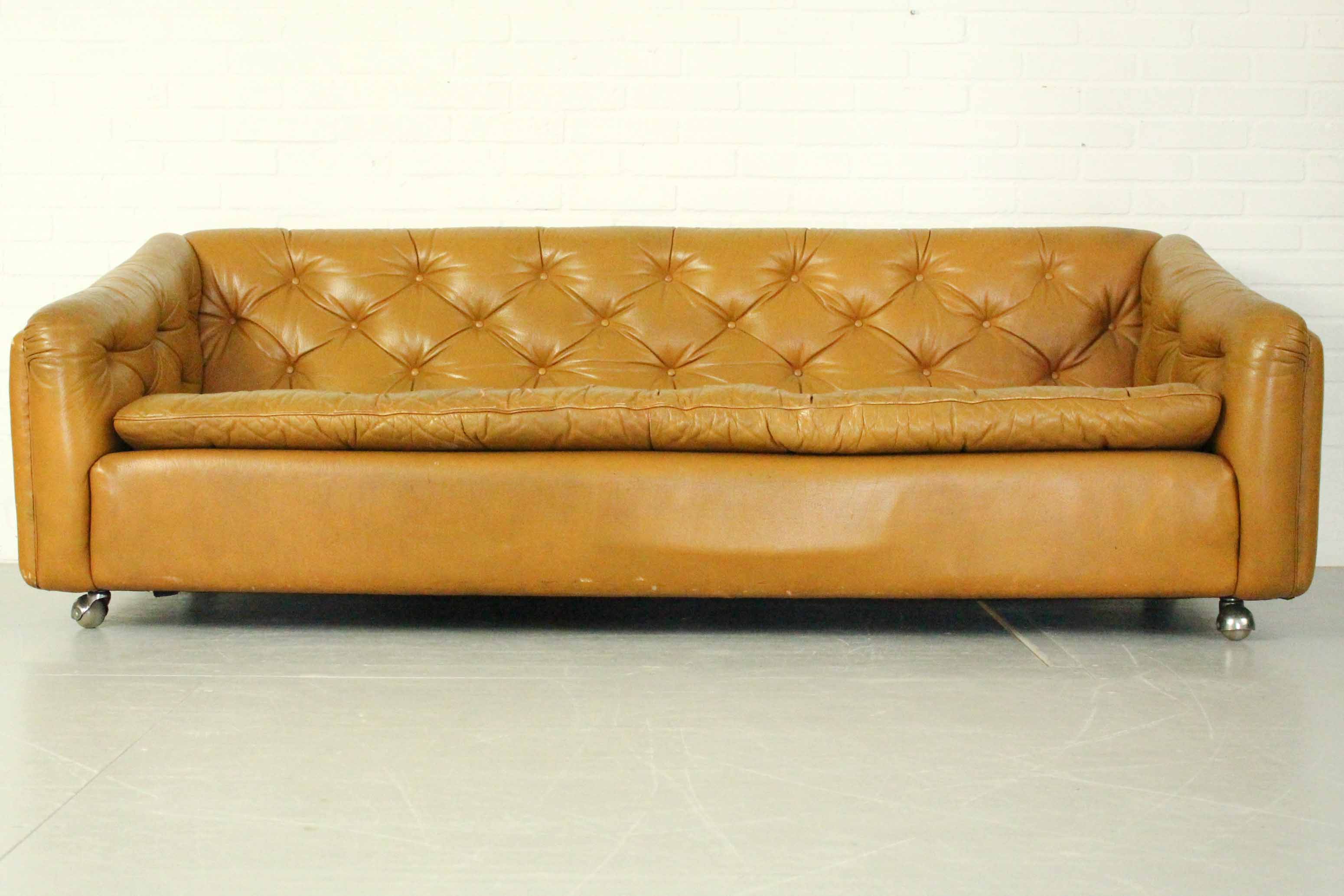 3-Seater Sofa C610 by Geoffrey Harcourt for Artifort, Netherlands 1969