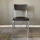 Lot de 5 chaises empilages C59 de Pierre Guariche éditées par Meurop