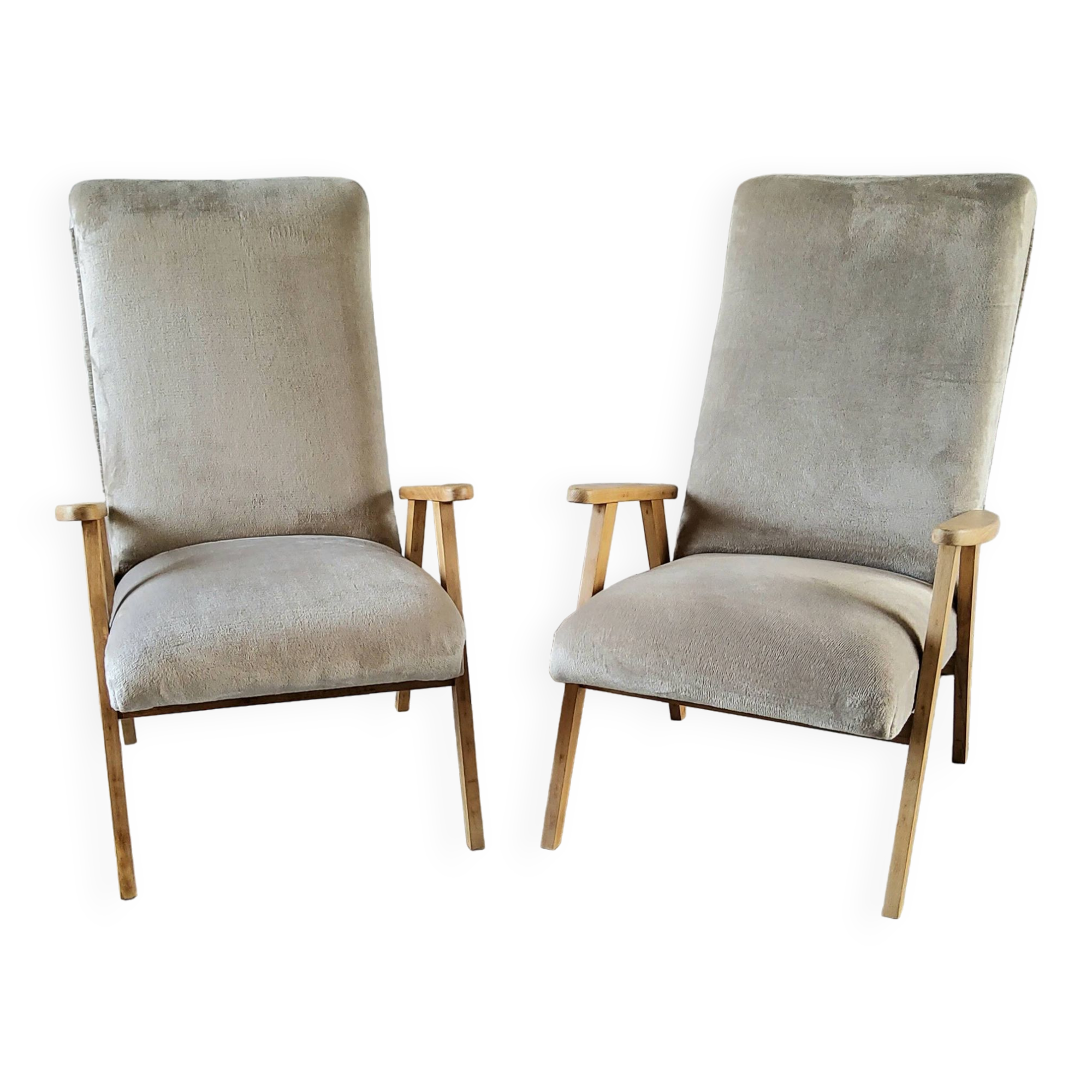 Pair of Scandinavian armchairs