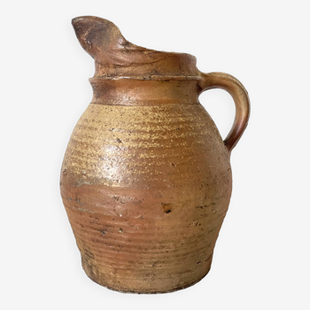 Old terracotta pitcher