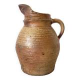 Antique terracotta pitcher