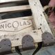 Caisse casier à bouteilles vintage Nicolas