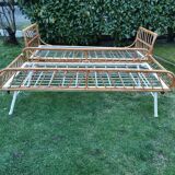 Rattan bed 1960
