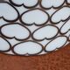 HAVILAND Limoges porcelain Gold & White Vase pot ONZE DE COEUR hand-decorated