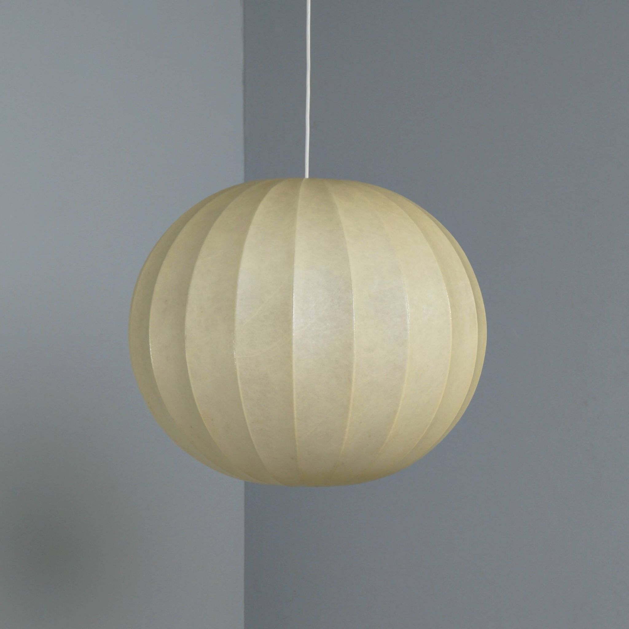 Cocoon pendant lamp by Frits Friedel Wauer for Goldkant Leuchten, 1960s