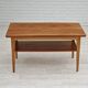 1970s, Danish design, folding sofa table, teak and oak wood