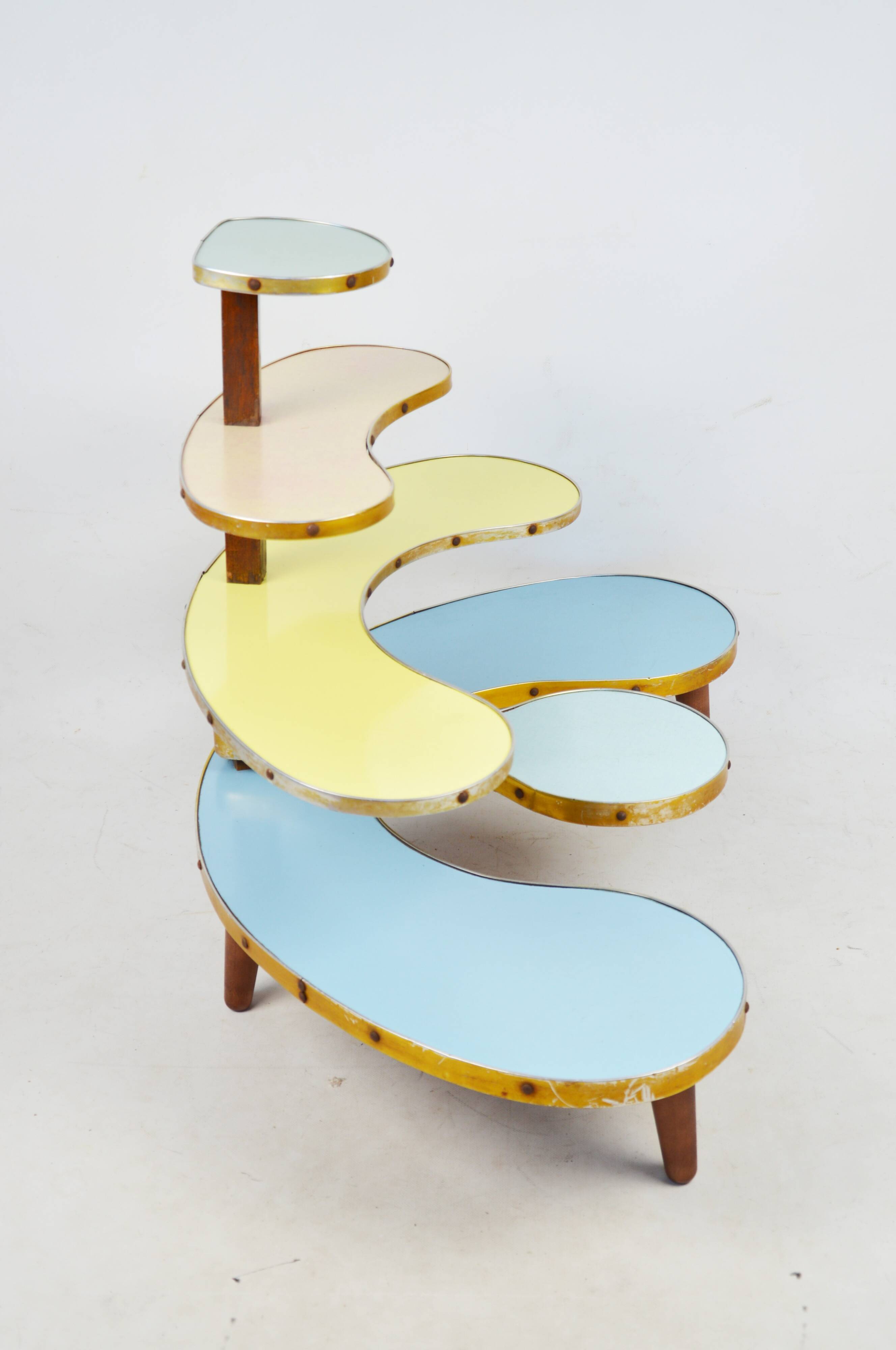 Rockabilly flowerbed, 1960s