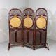 Rattan & wicker folding screen - room divider, 1930’s