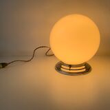 Opaline ball lamp