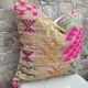 Handmade Moroccan Kilim cushion cover: Berber cushion in wool