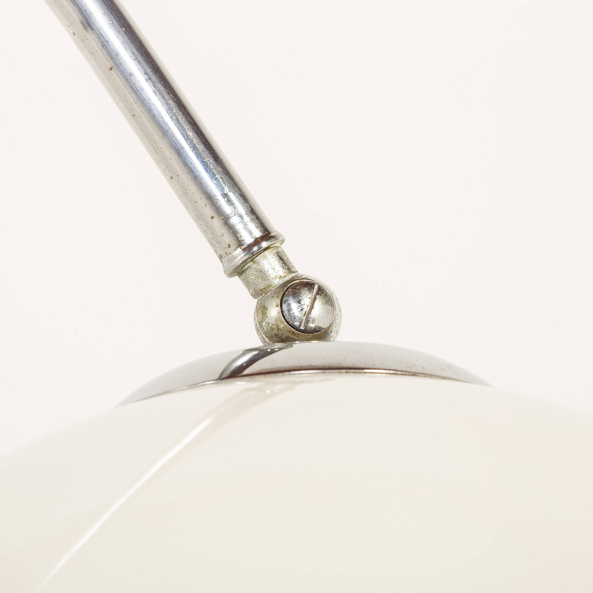Italian mid century arc lamp in the style of Castiglioni, 1970s