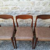 Scandinavian teak chairs