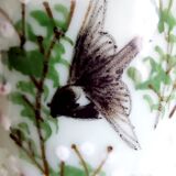 Vintage porcelain lamp