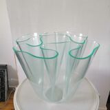 Plexiglas handkerchief vase design 70s