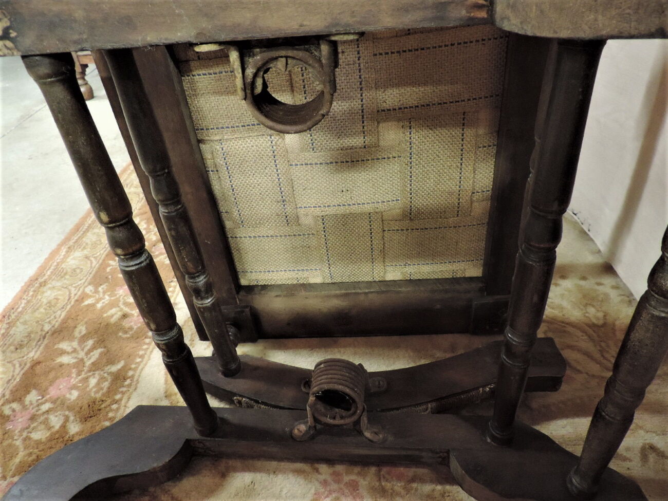 English rocking chair late nineteenth century