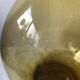 Yellow glass demijohn