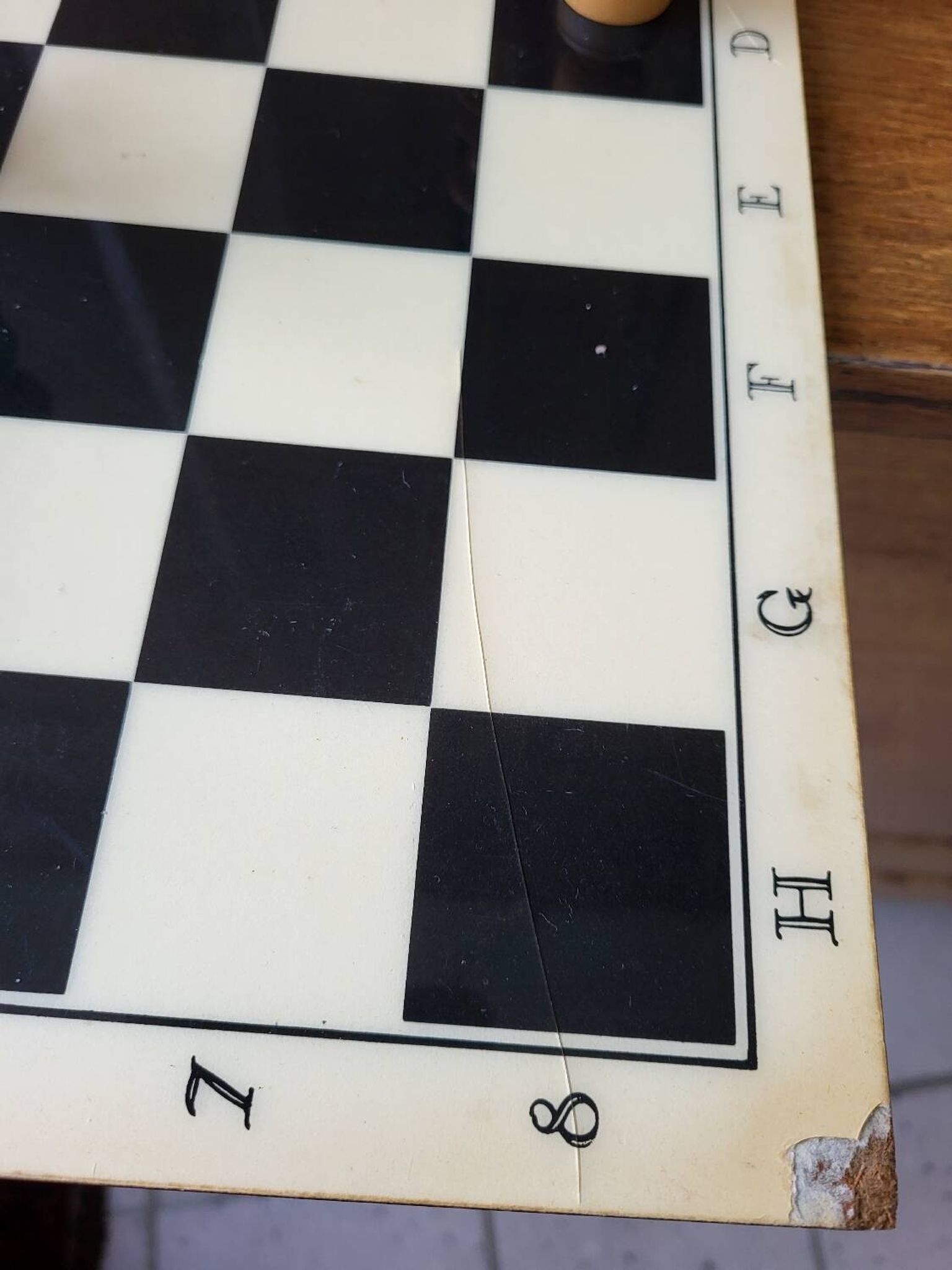 Jeu d échec en bois complet