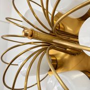 Large pair of Space Age wall lights from the 50s/60s.
