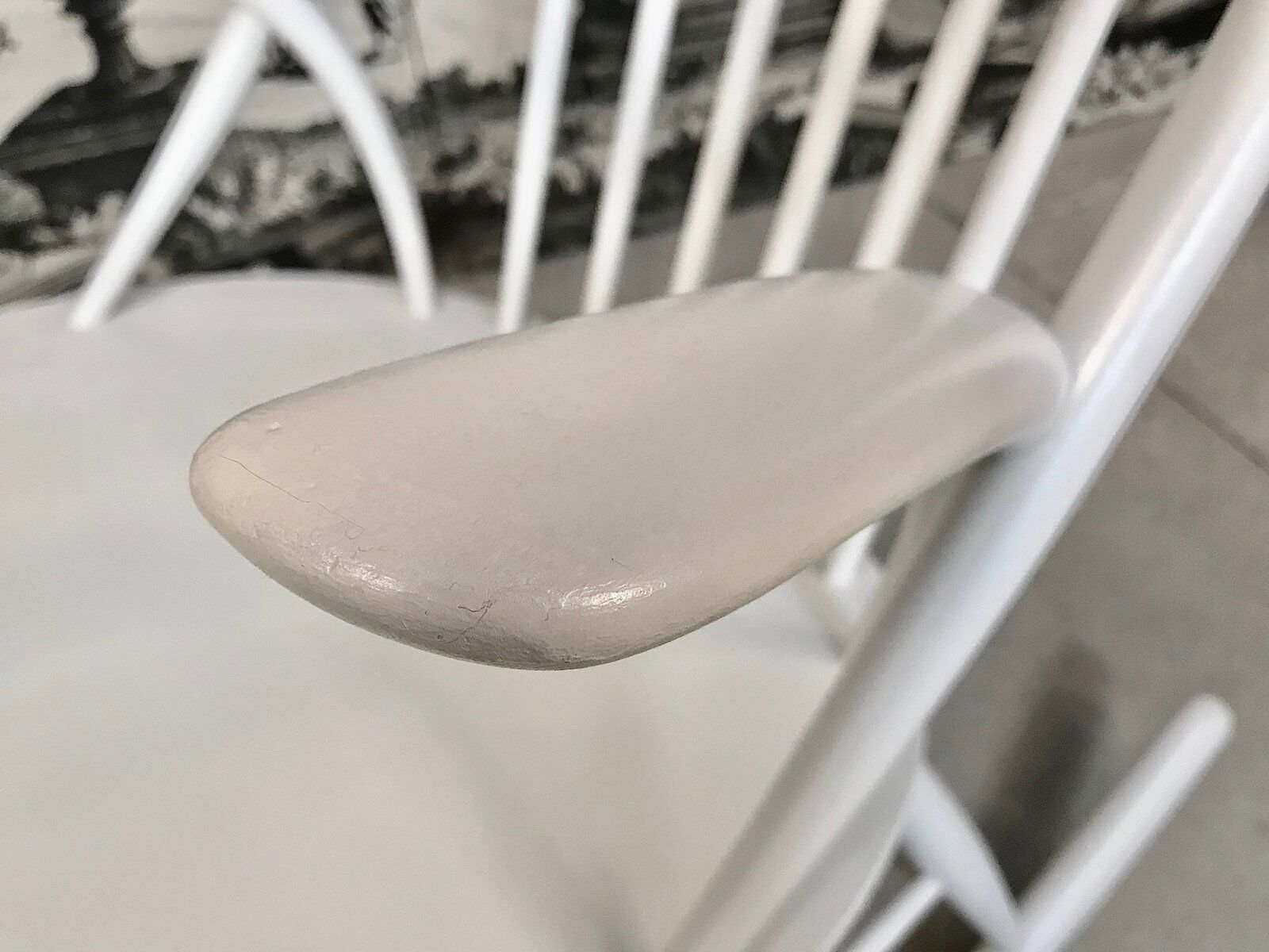 Wooden Rocking chair by Illum Wikkelsø for Niels Eilersen, Denmark 1950s