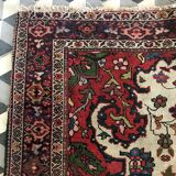 Handmade multicolored carpet 198x140cm